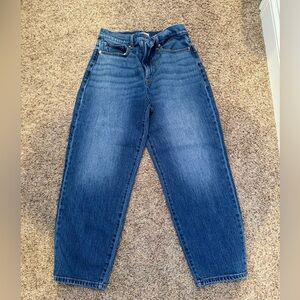 Evereve High-Rise Women's Barrel Leg Jeans